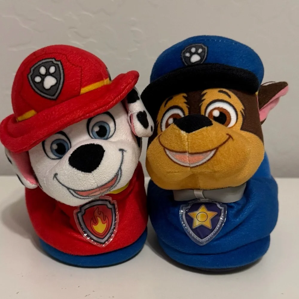 Paw Patrol Plush Set - Red and Blue